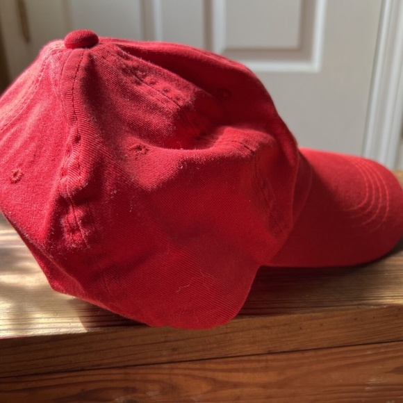 NEW VTG Georgia Bulldogs Red Adjustable Baseball Hat Cap OSFA Signatures Dawgs - Picture 2 of 9